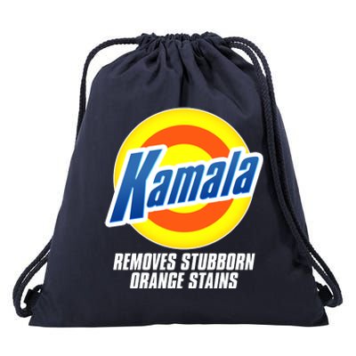 Kamala Removes Stubborn Orange Stains Vote Kamala Harris 2024 Drawstring Bag