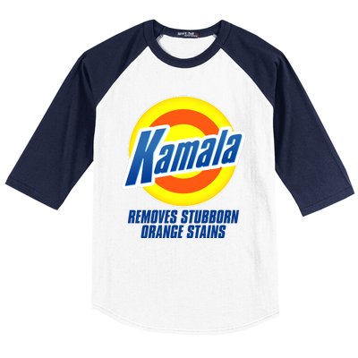 Kamala Removes Stubborn Orange Stains Vote Kamala Harris 2024 Baseball Sleeve Shirt