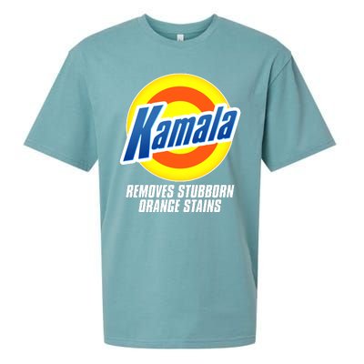 Kamala Removes Stubborn Orange Stains Vote Kamala Harris 2024 Sueded Cloud Jersey T-Shirt