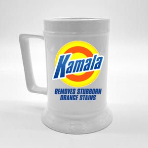 Kamala Removes Stubborn Orange Stains Vote Kamala Harris 2024 Beer Stein