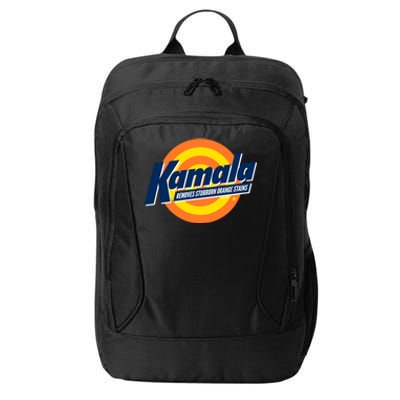 Kamala Removes Stubborn Orange Stains Politics Soap Bullseye Gift City Backpack