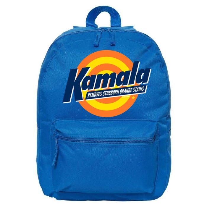 Kamala Removes Stubborn Orange Stains Politics Soap Bullseye Gift 16 in Basic Backpack