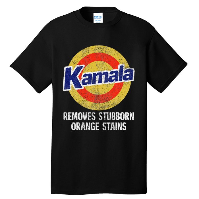 Kamala Removes Stubborn Orange Stains Kamala Harris 2024 Tall T-Shirt