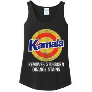 Kamala Removes Stubborn Orange Stains Kamala Harris 2024 Ladies Essential Tank