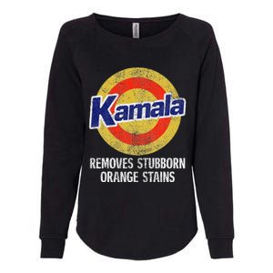 Kamala Removes Stubborn Orange Stains Kamala Harris 2024 Womens California Wash Sweatshirt