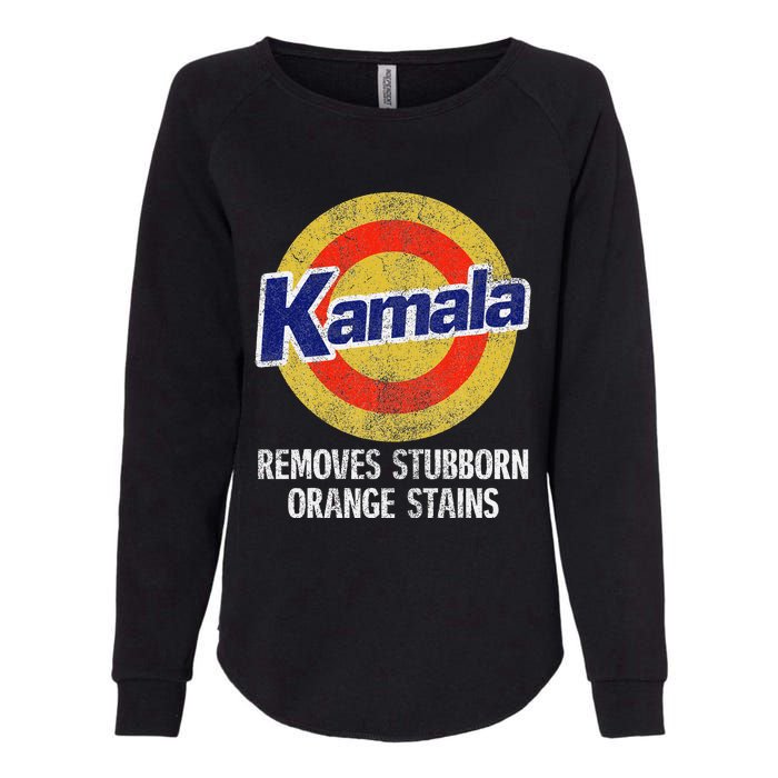 Kamala Removes Stubborn Orange Stains Kamala Harris 2024 Womens California Wash Sweatshirt