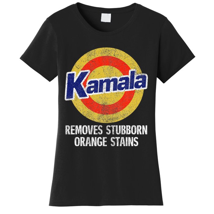 Kamala Removes Stubborn Orange Stains Kamala Harris 2024 Women's T-Shirt