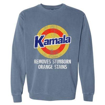 Kamala Removes Stubborn Orange Stains Kamala Harris 2024 Garment-Dyed Sweatshirt