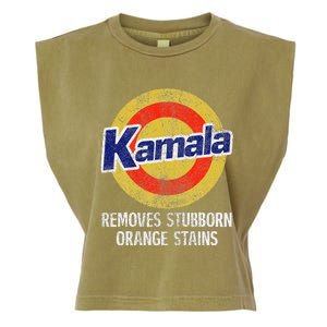 Kamala Removes Stubborn Orange Stains Kamala Harris 2024 Garment-Dyed Women's Muscle Tee