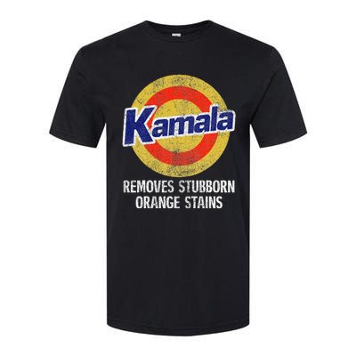 Kamala Removes Stubborn Orange Stains Kamala Harris 2024 Softstyle® CVC T-Shirt