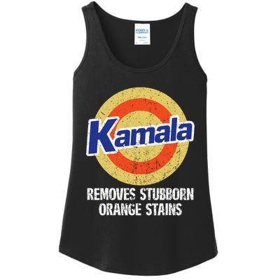 Kamala Removes Stubborn Orange Stains Kamala Harris 2024 Ladies Essential Tank