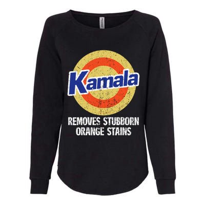 Kamala Removes Stubborn Orange Stains Kamala Harris 2024 Womens California Wash Sweatshirt