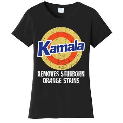 Kamala Removes Stubborn Orange Stains Kamala Harris 2024 Women's T-Shirt