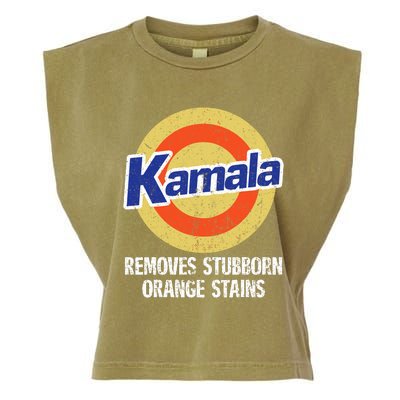 Kamala Removes Stubborn Orange Stains Kamala Harris 2024 Garment-Dyed Women's Muscle Tee