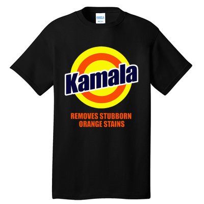 Kamala Removes Stubborn Orange Stains Funny Democrat Tall T-Shirt