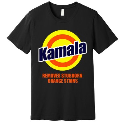 Kamala Removes Stubborn Orange Stains Funny Democrat Premium T-Shirt