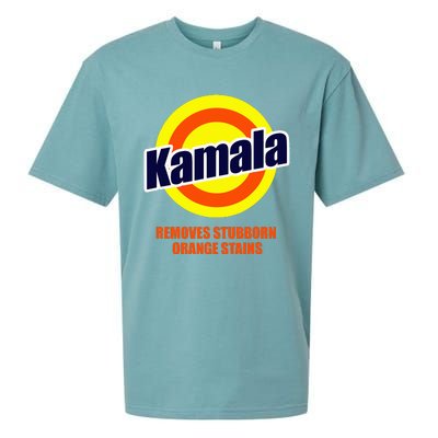 Kamala Removes Stubborn Orange Stains Funny Democrat Sueded Cloud Jersey T-Shirt