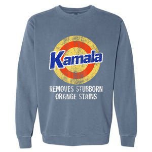 Kamala Removes Stubborn Orange Stains Kamala Harris 2024 Garment-Dyed Sweatshirt