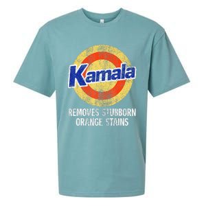 Kamala Removes Stubborn Orange Stains Kamala Harris 2024 Sueded Cloud Jersey T-Shirt