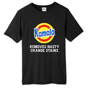 Kamala Removes Stubborn Orange Stains Kamala Harris 2024 Tall Fusion ChromaSoft Performance T-Shirt