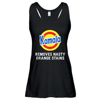 Kamala Removes Stubborn Orange Stains Kamala Harris 2024 Ladies Essential Flowy Tank