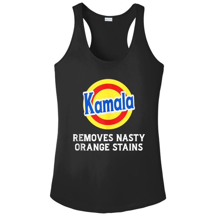 Kamala Removes Stubborn Orange Stains Kamala Harris 2024 Ladies PosiCharge Competitor Racerback Tank