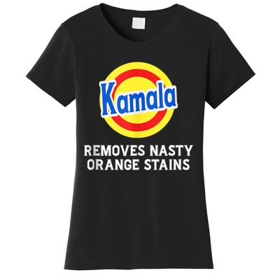 Kamala Removes Stubborn Orange Stains Kamala Harris 2024 Women's T-Shirt