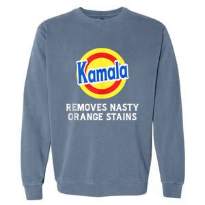 Kamala Removes Stubborn Orange Stains Kamala Harris 2024 Garment-Dyed Sweatshirt