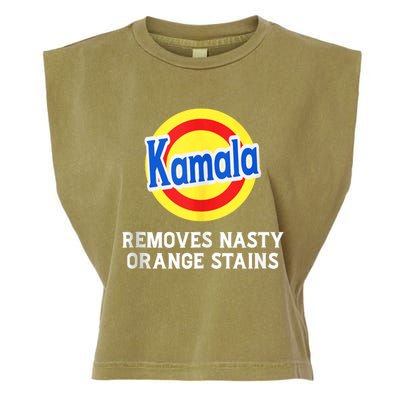 Kamala Removes Stubborn Orange Stains Kamala Harris 2024 Garment-Dyed Women's Muscle Tee