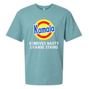 Kamala Removes Stubborn Orange Stains Kamala Harris 2024 Sueded Cloud Jersey T-Shirt