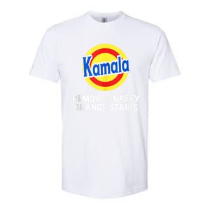 Kamala Removes Stubborn Orange Stains Kamala Harris 2024 Softstyle CVC T-Shirt