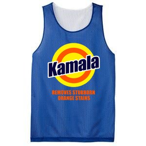 Kamala Removes Stubborn Orange Stains Funny Democrat Gift Mesh Reversible Basketball Jersey Tank