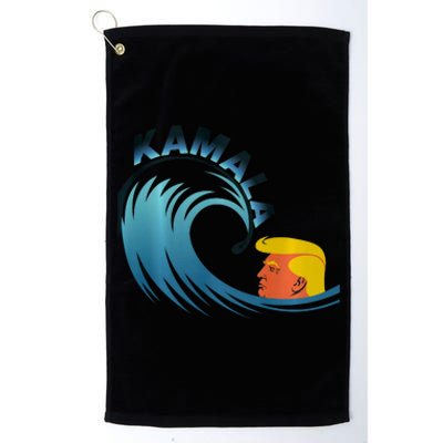 KamalaS Rising Tide Anti Trump A New Dawn Platinum Collection Golf Towel