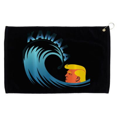 KamalaS Rising Tide Anti Trump A New Dawn Grommeted Golf Towel