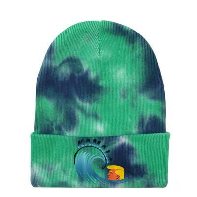 KamalaS Rising Tide Anti Trump A New Dawn Tie Dye 12in Knit Beanie