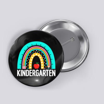 Kindergarten Rainbow Teacher Team Kindergarten Crew Girl Boy Button