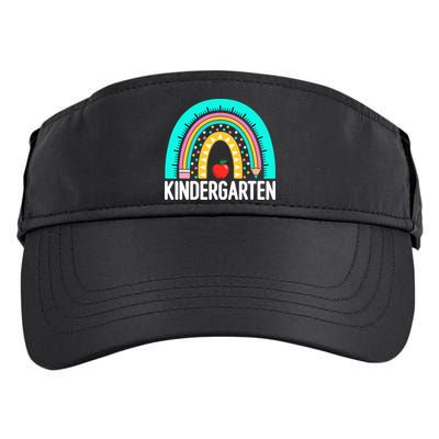 Kindergarten Rainbow Teacher Team Kindergarten Crew Girl Boy Adult Drive Performance Visor