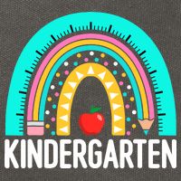Kindergarten Rainbow Teacher Team Kindergarten Crew Girl Boy Cotton Canvas Backpack