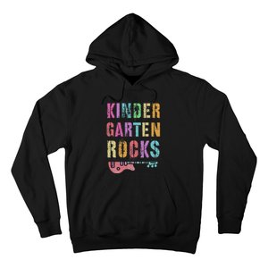 Kindergarten Rocks Teacher Crew Rock Star Kinder Team Hoodie