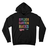 Kindergarten Rocks Teacher Crew Rock Star Kinder Team Hoodie