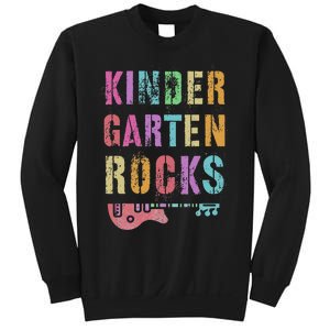 Kindergarten Rocks Teacher Crew Rock Star Kinder Team Sweatshirt