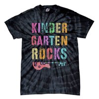 Kindergarten Rocks Teacher Crew Rock Star Kinder Team Tie-Dye T-Shirt