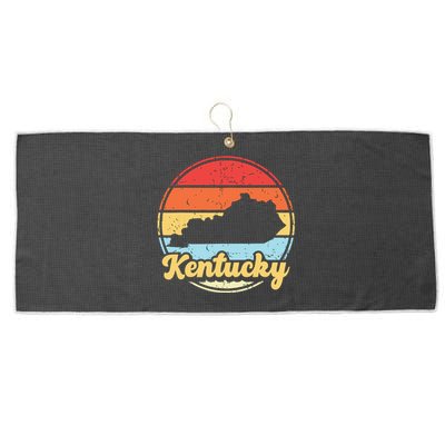 Kentucky Roots Vintage Kentucky Native Home State Pride Ky Large Microfiber Waffle Golf Towel