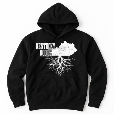 Kentucky Roots Vintage Usa Patriotic Pride State Map Gift Hoodie