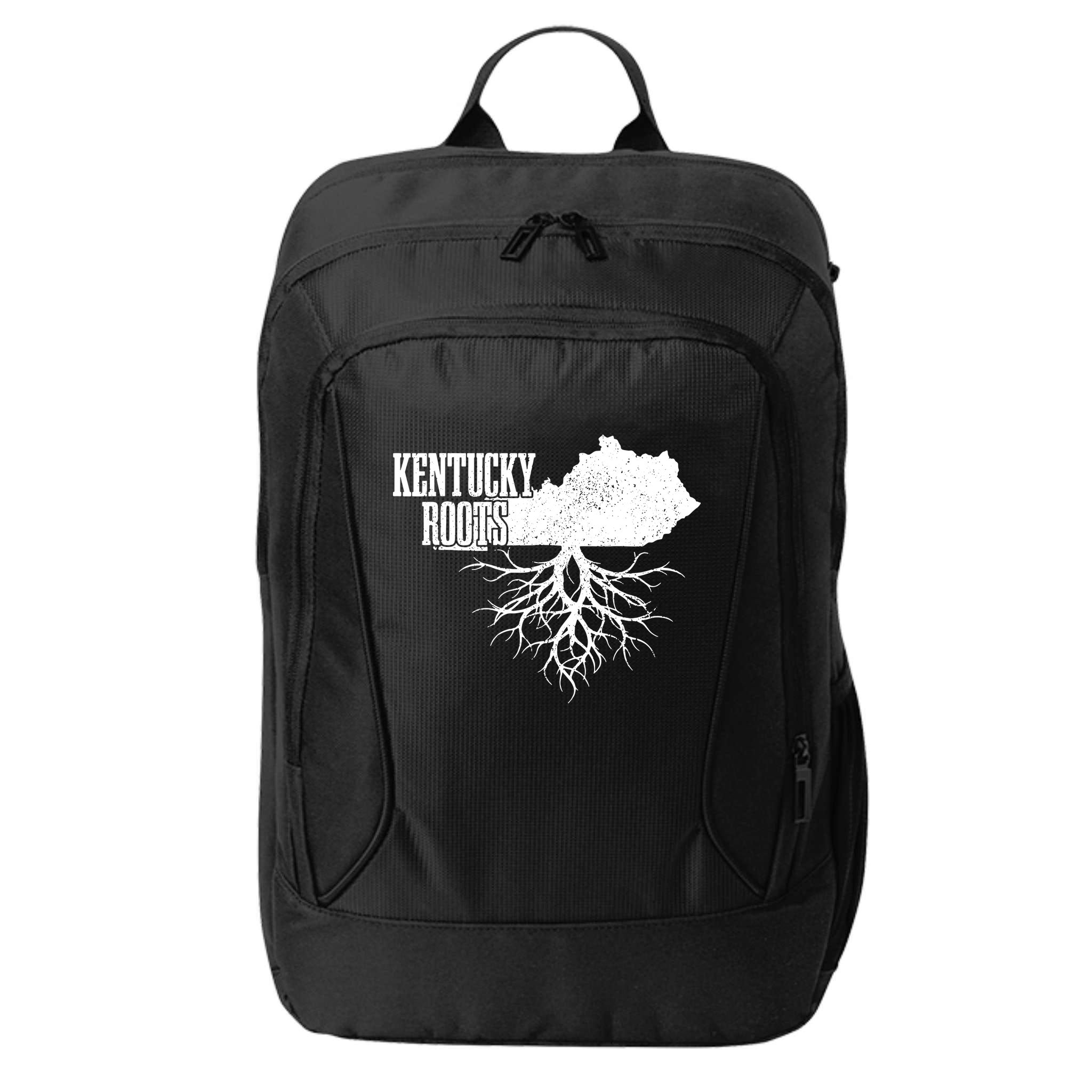 Kentucky Roots Vintage Usa Patriotic Pride State Map Gift City Backpack