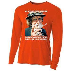 Keith Richards We Need To Start Worrying Cooling Performance Long Sleeve Crew