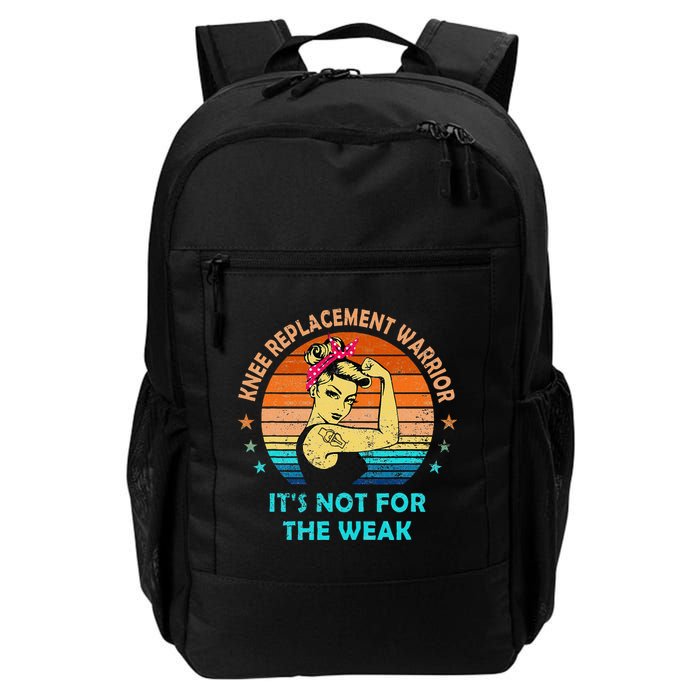 Knee Replacement Warrior ItS Not For The Weak Strong Backpack