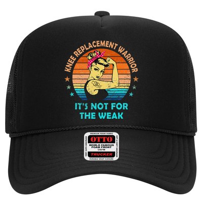 Knee Replacement Warrior ItS Not For The Weak Strong Trucker Hat