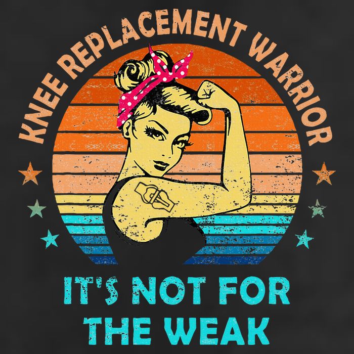 Knee Replacement Warrior ItS Not For The Weak Strong Trucker Hat