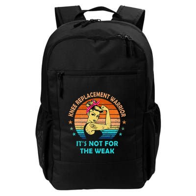 Knee Replacement Warrior ItS Not For The Weak Strong Women Backpack